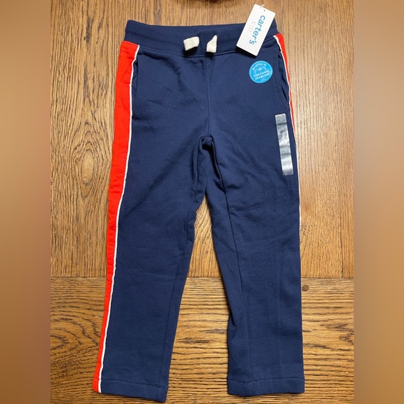 Carter’s Size 4/4A ribbed sweatpants - NWT - Picture 1 of 4